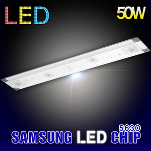 [삼성5630] LED 하이그로시 화이트 채송화 큰주방2등_50W[DC150V]