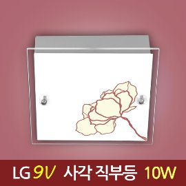 15050[LG 2835 9V] 레몬쉬폰 레드 직부등_10W